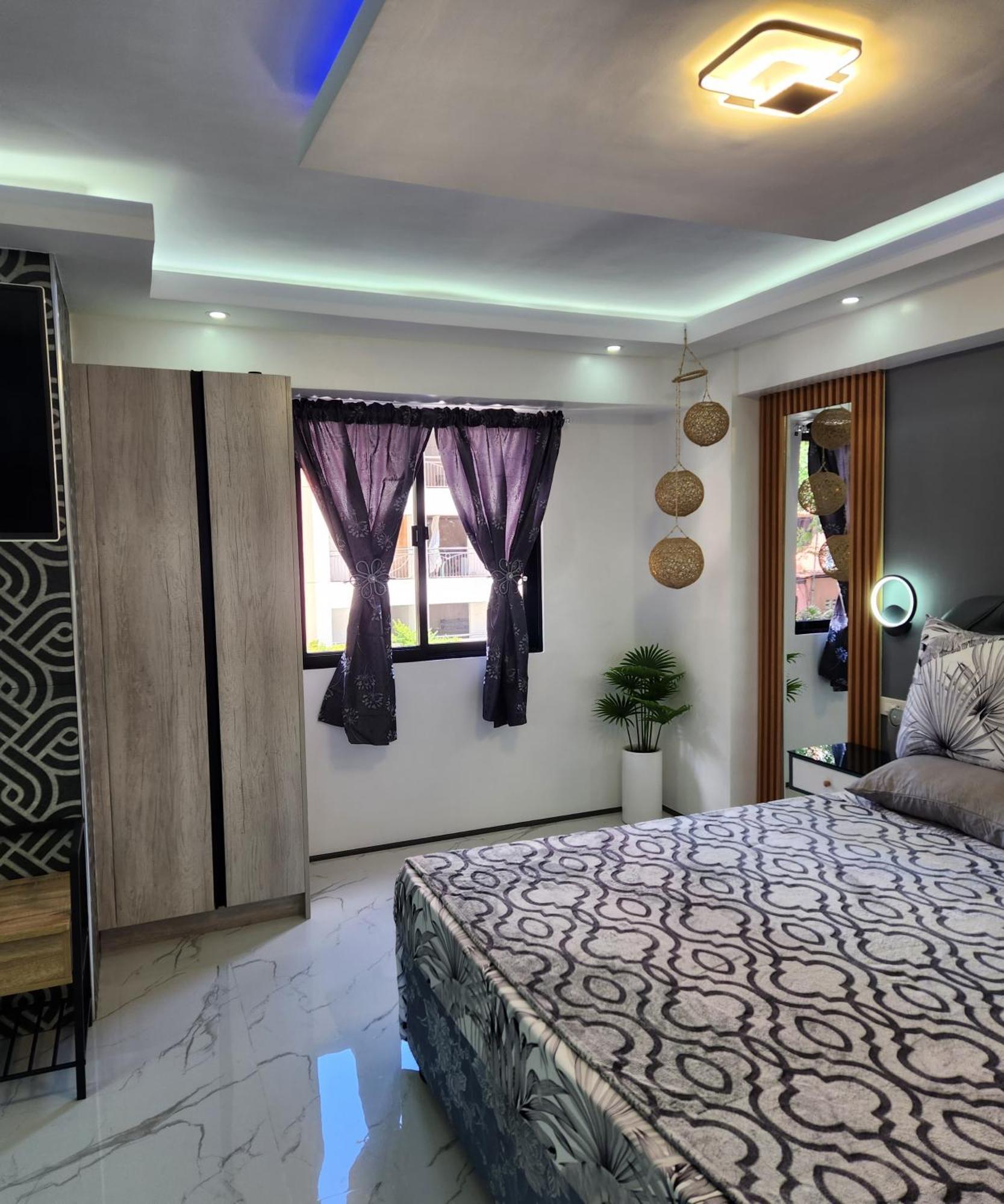 Condo Azur Suites B207 Near Airport, Netflix, Stylish, Cozy With Swimming Pool Мактан Екстериор снимка